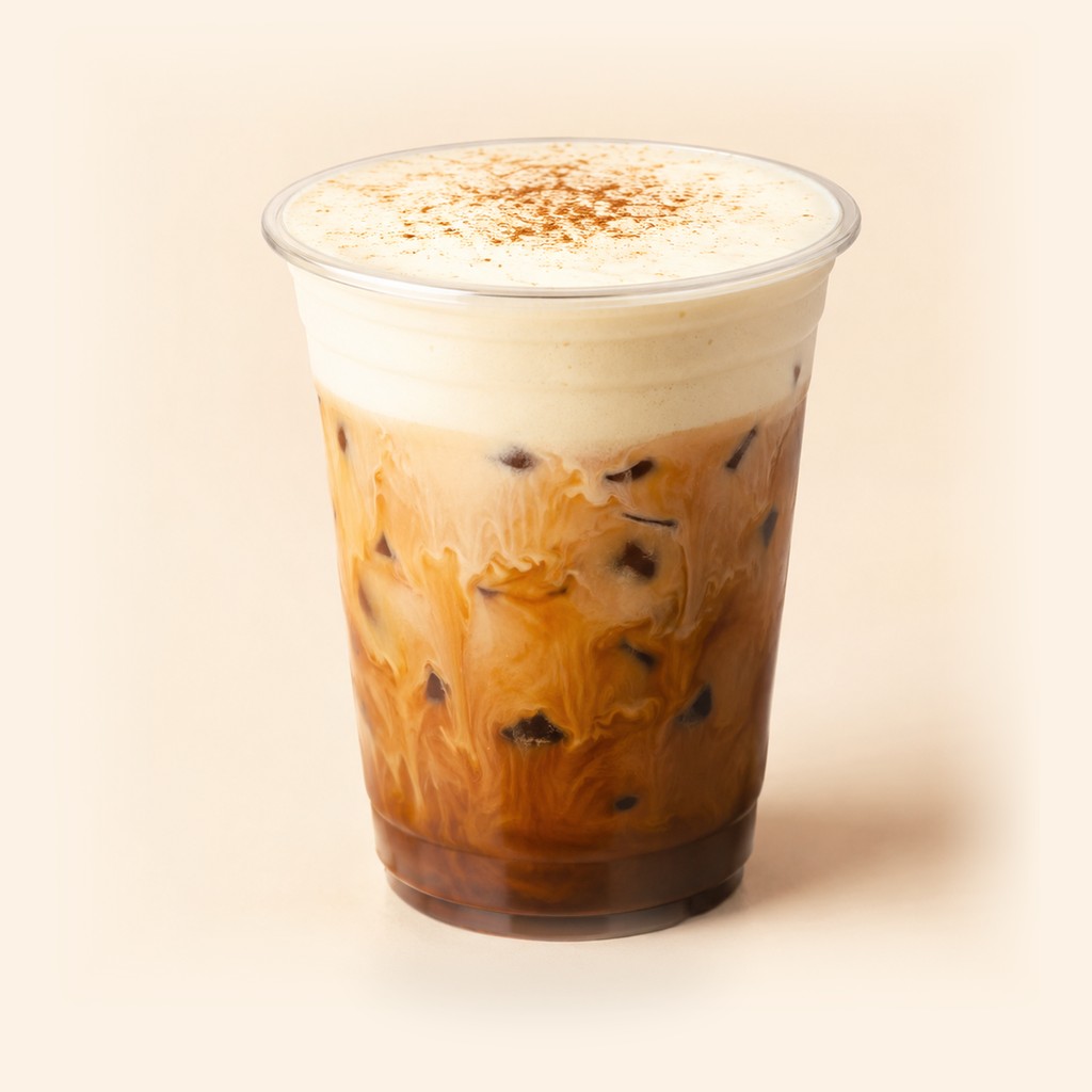 Cloud Muối Vietnamese iced coffee with salted cheese foam