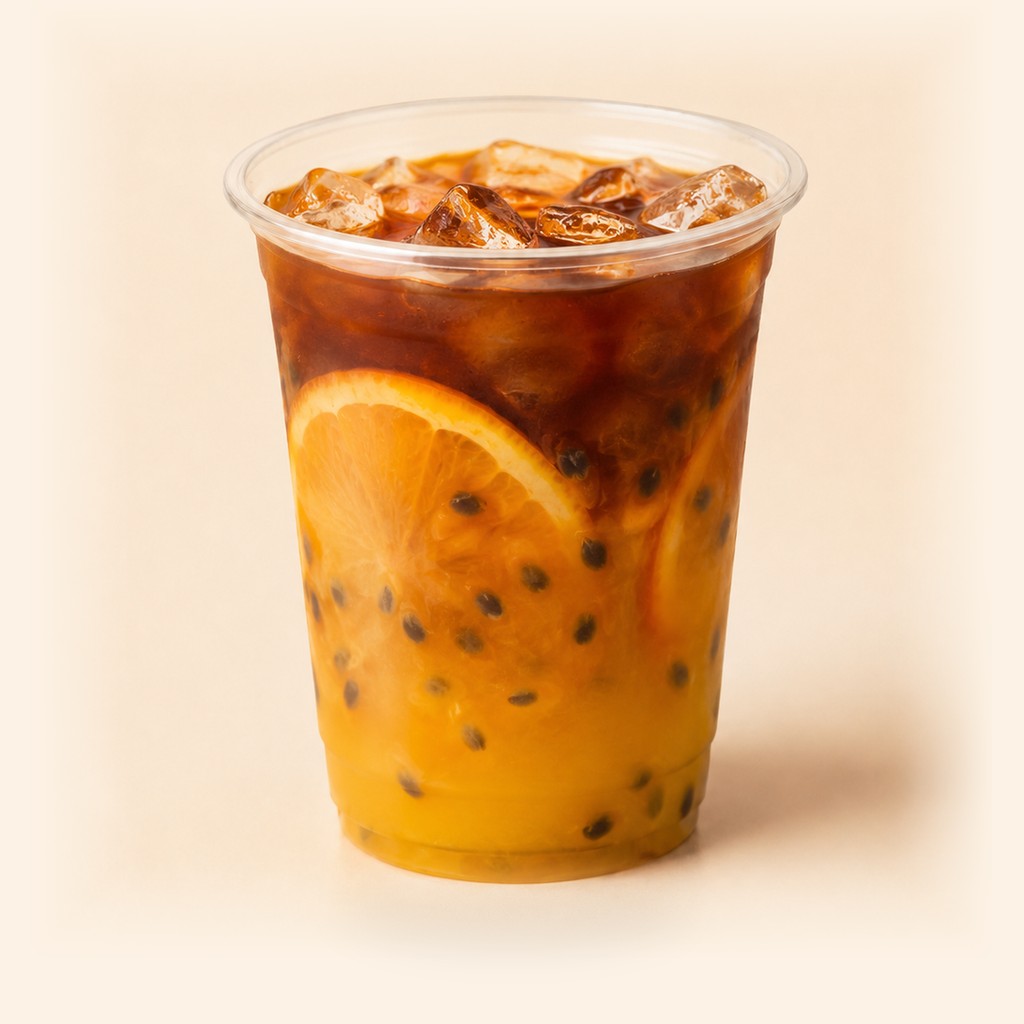Sunset Brew cold brew with orange juice